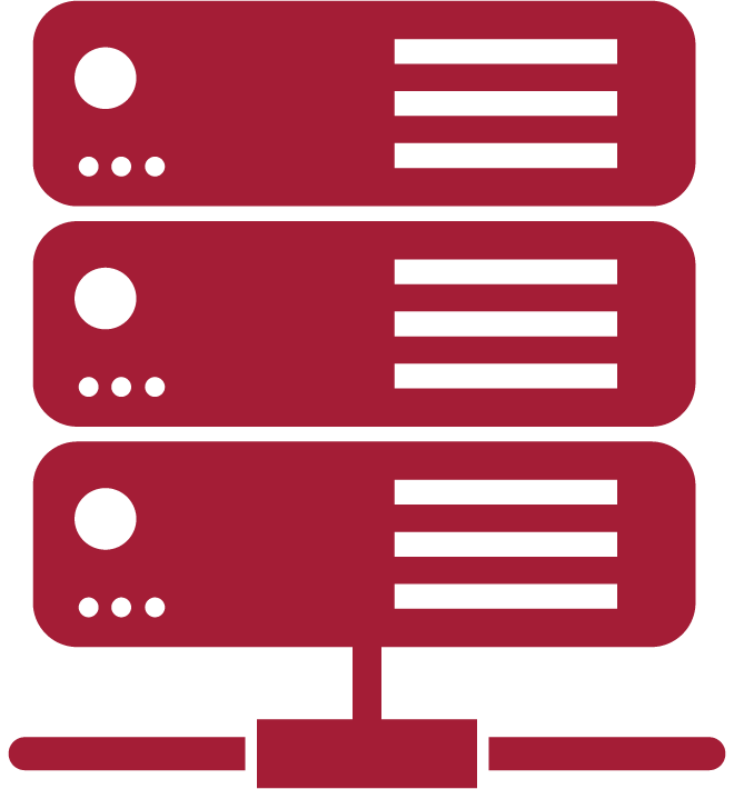 Data center/server icon