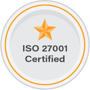 ISO 27001 Certified