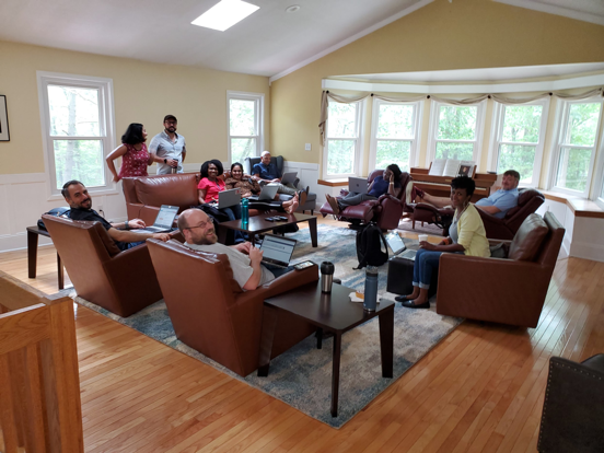 A TCG Data Team Day at the Catoctin Mountain House