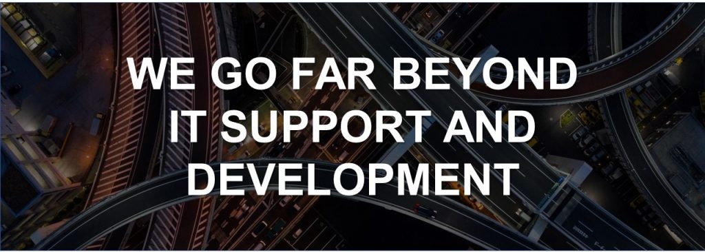 For DOT, we go far beyond it support and development