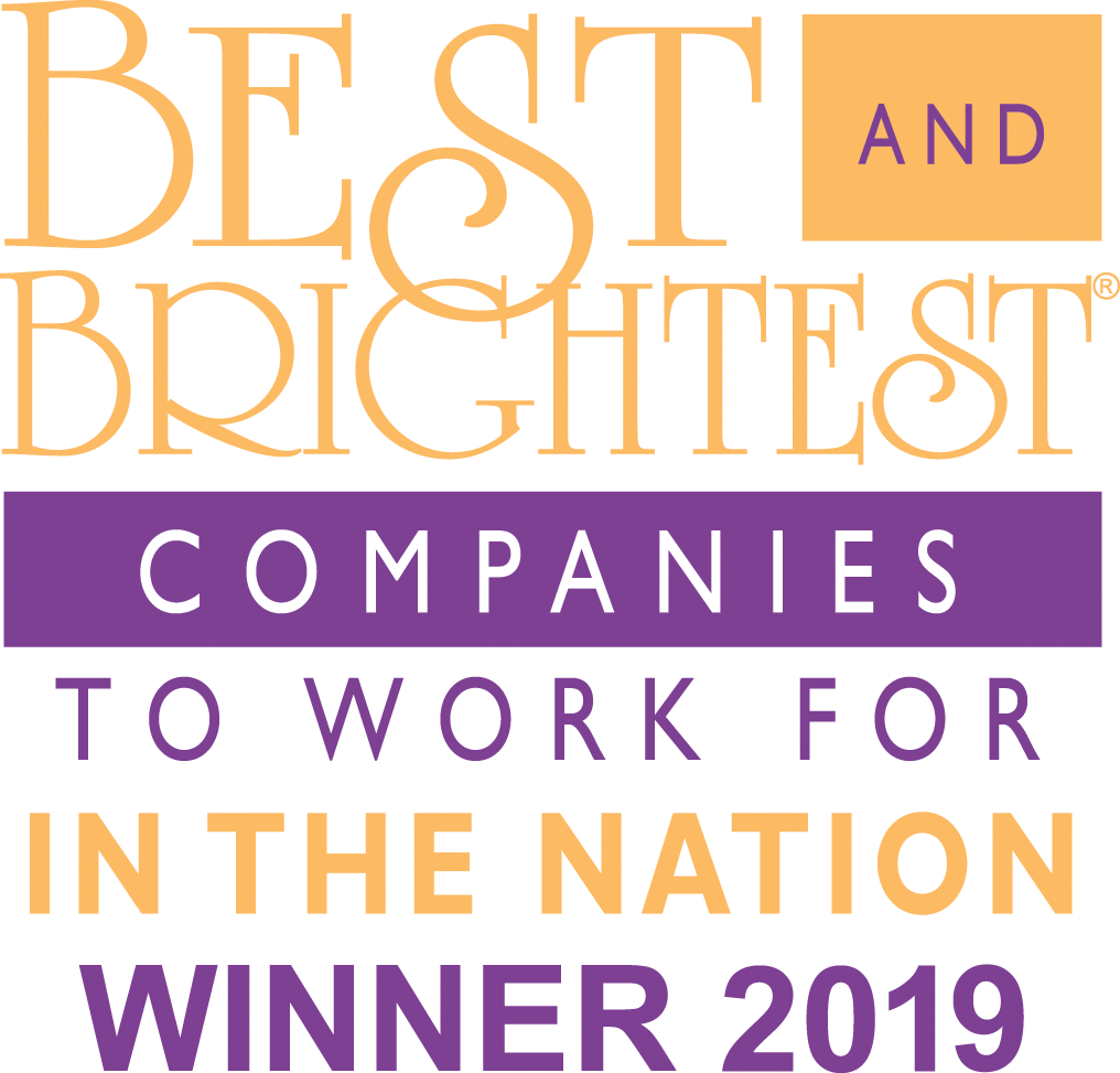 Best and Brightest Companies to Work for In the Nation; Winner 2019.