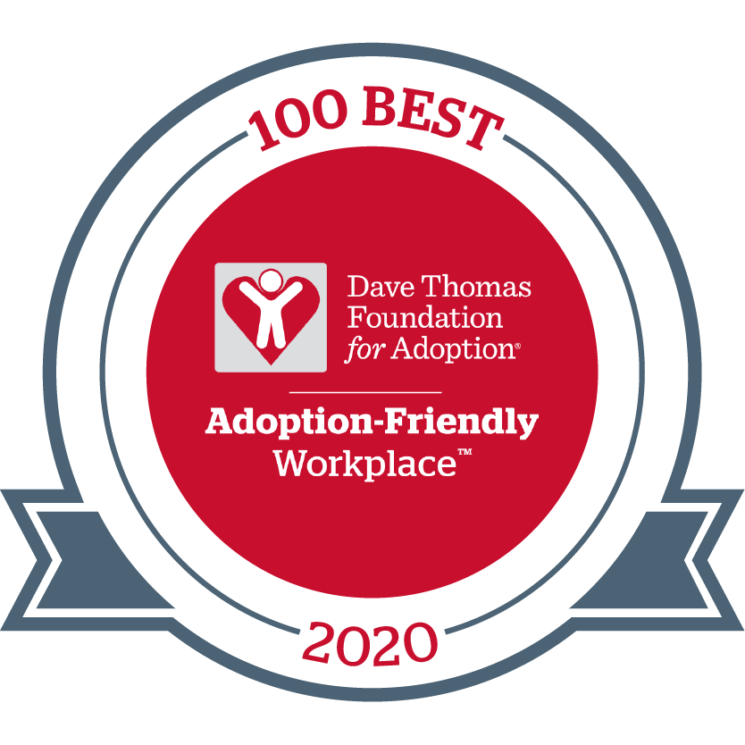 Dave Thomas Foundation for Adoption 100Best Adoption-Friendly Workplaces