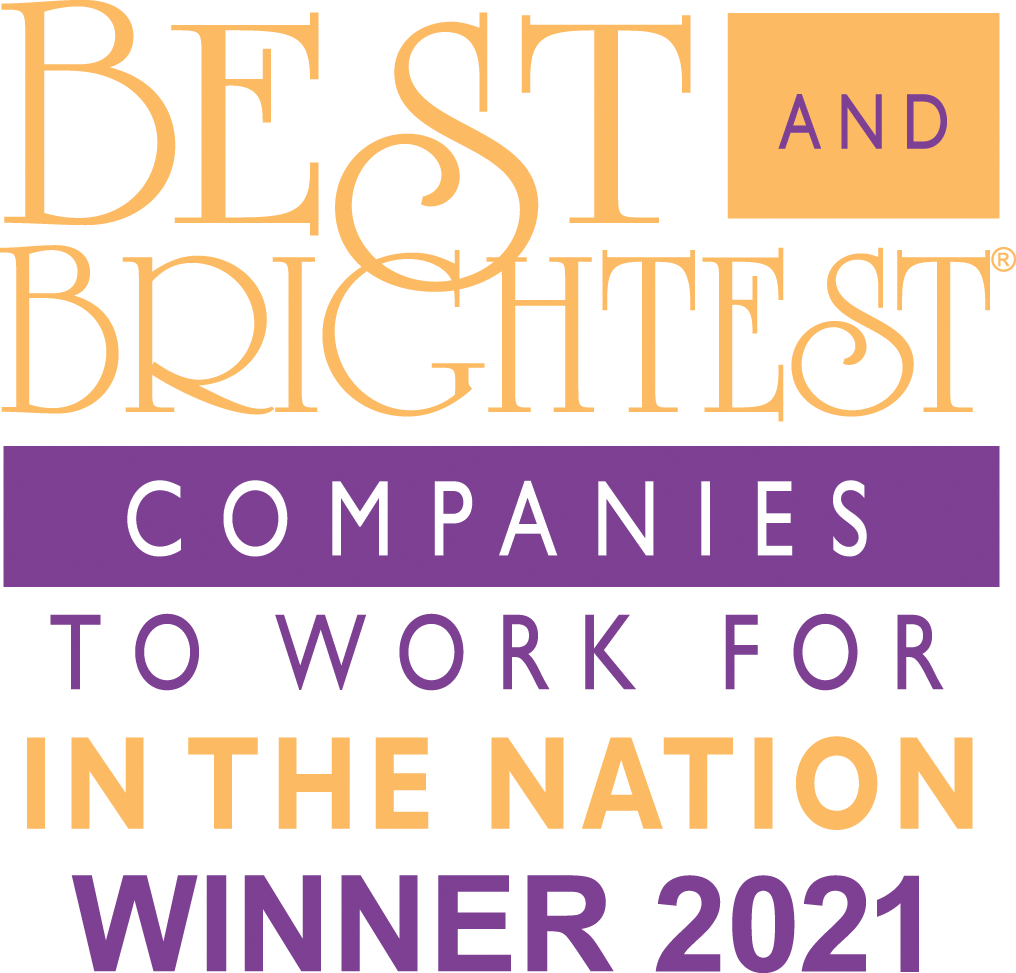 Best and Brightest Companies to Work for in the Nation - Winner 2021