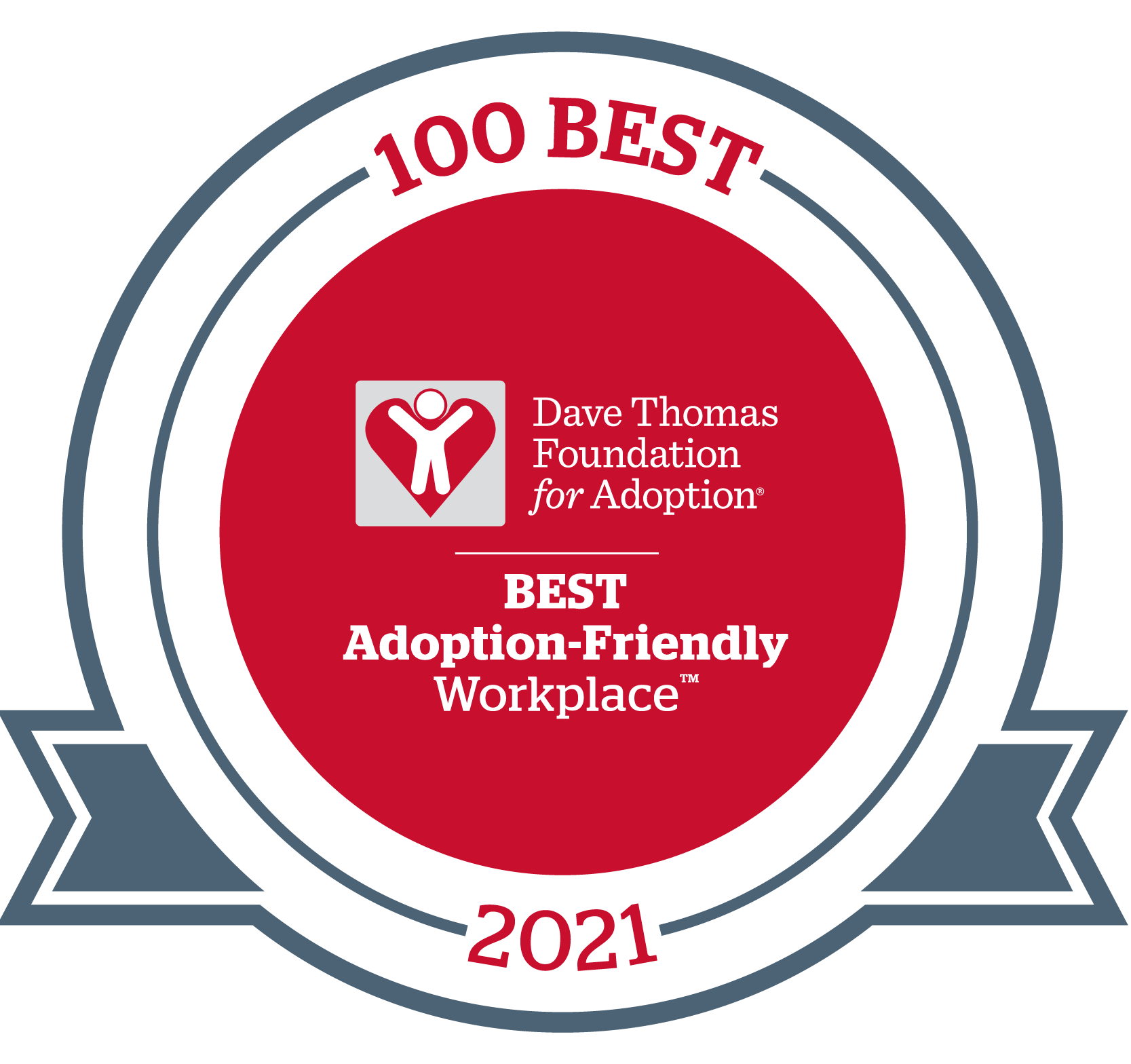 Dave Thomas Foundation for Adoption 100 Best Adoption-Friendly Workplaces of 2021