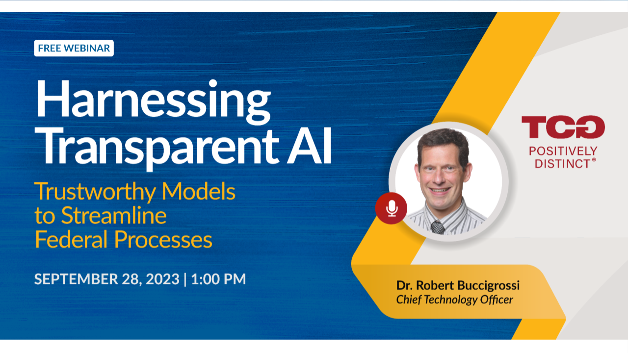 Webinar: Harnessing Transparent AI